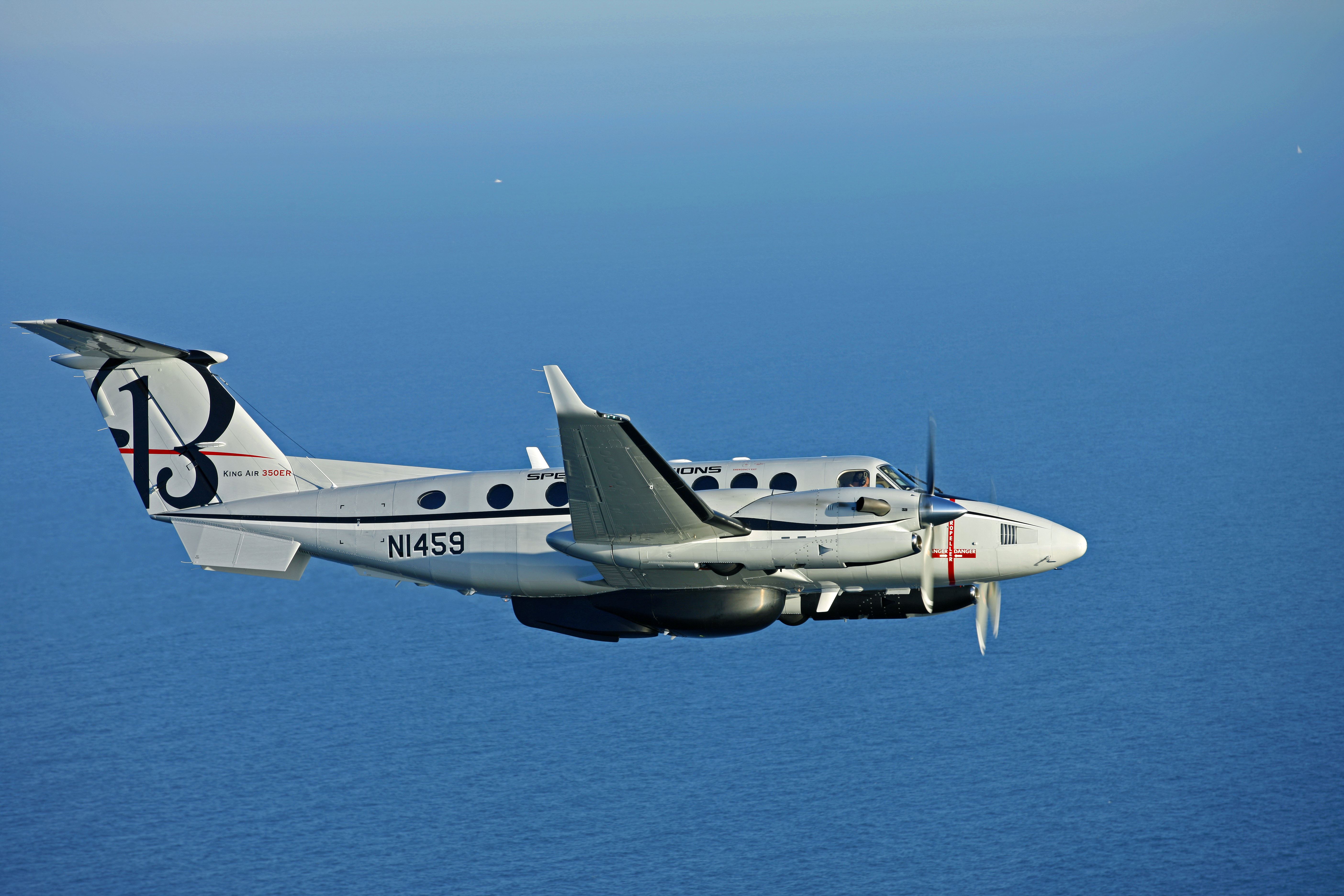Beechcraft King Air 360 en configuración de patrulla marítima